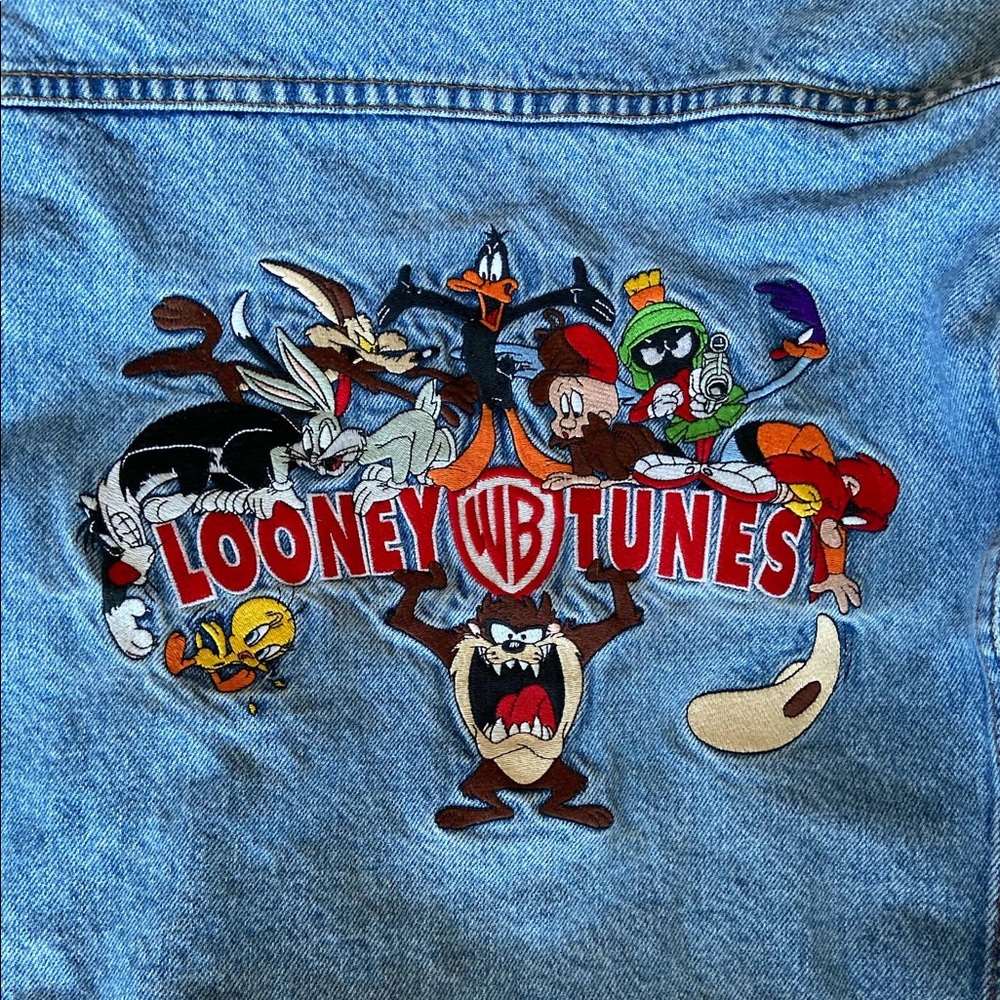 Vintage Looney Tunes Denim Jacket